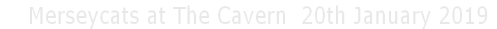     Merseycats at The Cavern  20th January 2019